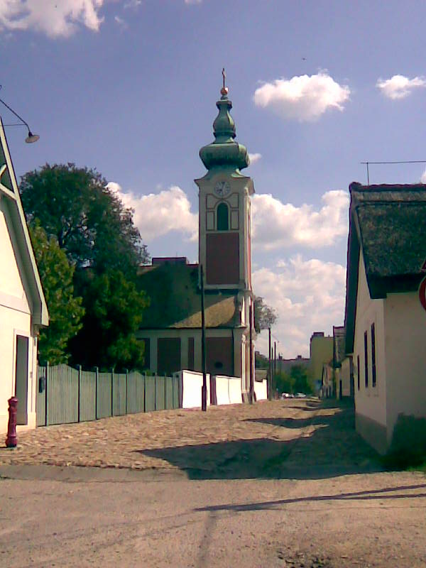 Templom Észak-nyugati oldal, látkép