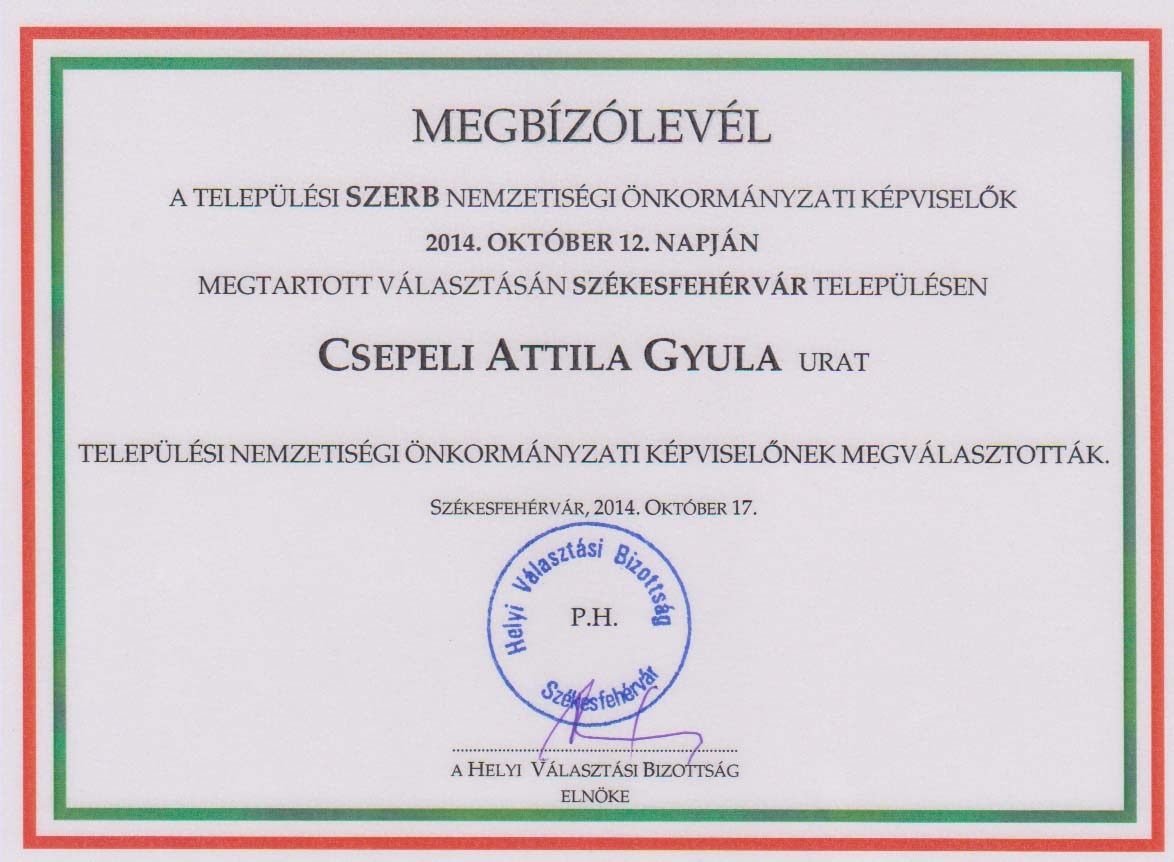 megbizolevel